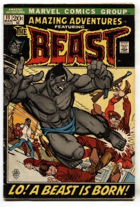 Amazing Adventures #11--1972--Marvel--First furry Beast X-men