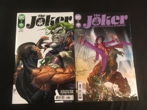 THE JOKER #8 Two Cover Versions, VFNM Condition