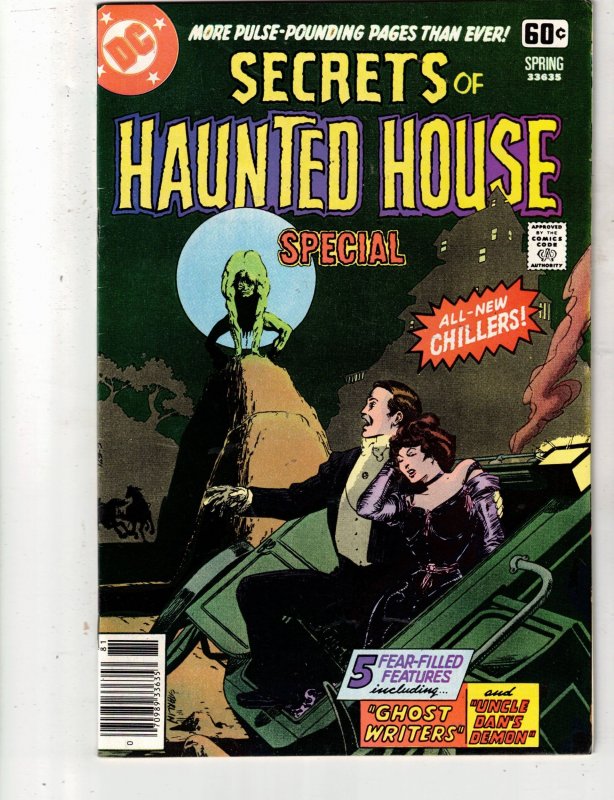 DC Special Series #12 1978 Secrets Of Haunted House NM- High-Grade BEANTOWN CERT