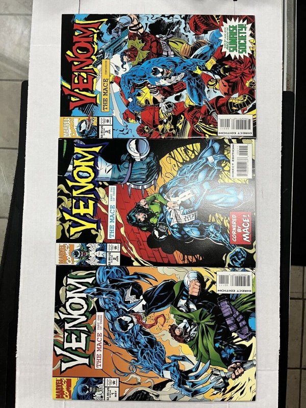 Venom The Mace 1-3 NM Set Marvel Comics C270