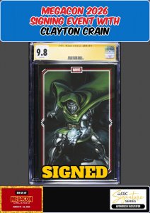 DUNGEONS OF DOOM #1 CGC SS 9.8 CLAYTON CRAIN SIGNED MEGACON PRESALE