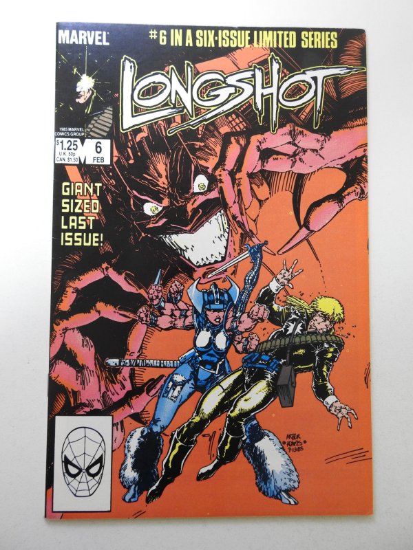 Longshot #6 (1986) FN/VF Condition!
