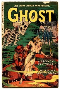 Ghost #10 1954 Fiction House-monster attack-Dr Drew.-pre-code horror comic