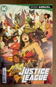 Justice League 2022 Annual Sanford Greene Cover (2022)