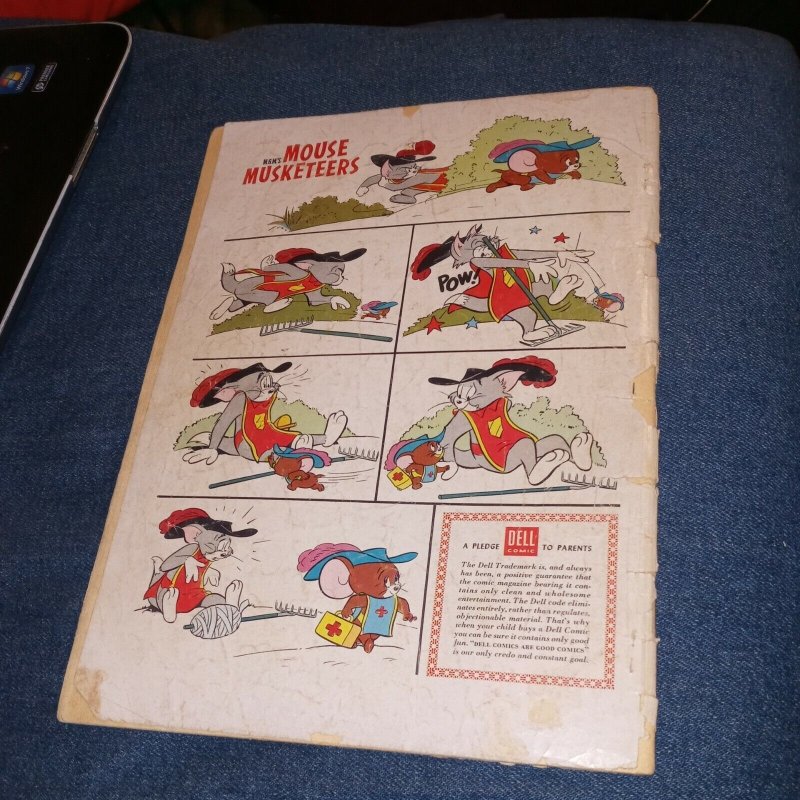 M.g.m's Mouse Musketeers 5 6 10 11 Dell Comics Lot Run Set Tom And Jerry cartoon