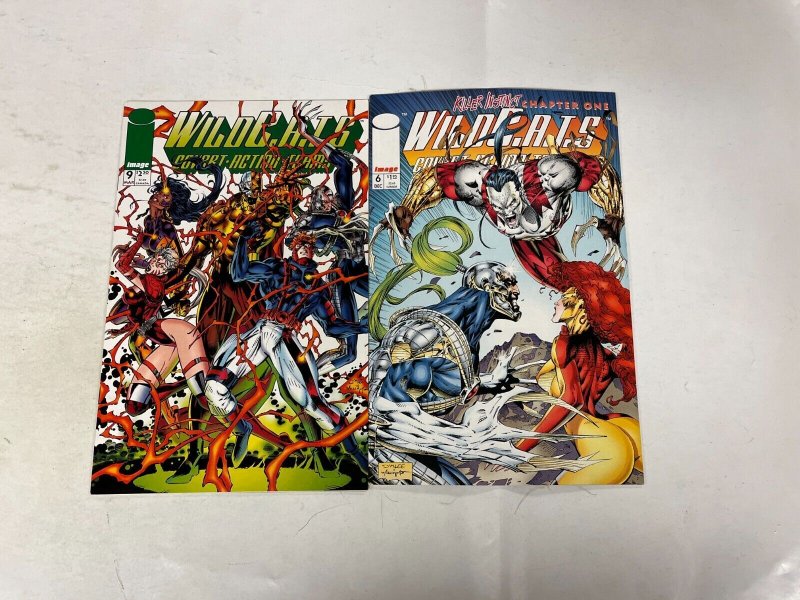 4 Wildcats Image Comics Books #2 6 9 13 5 JW20