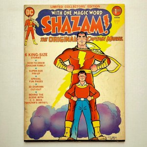 DC Limited Collector's Ed. #C-21 (1973) SHAZAM 6 Stories PINUPS Treasury Size