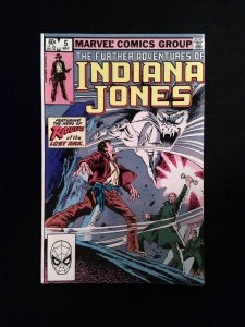 Further Adventures  of Indiana Jones #5  MARVEL Comics 1983 VF+
