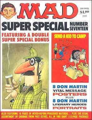 Mad Super Special #17A VG ; E.C | low grade comic with mini-posters