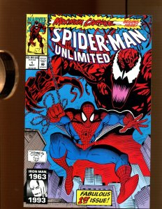 Spider Man Unlimited #1 - Carnage Rising/Card Included! (9.0) 1993