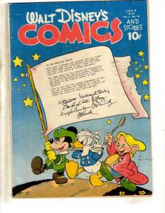 Walt Disney's Comics & Stories # 58 FN Vol. # 5 # 10 Dell Golden Age Comic JL1