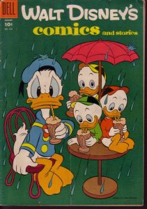 WALT DISNEY'S COMICS & STORIES #179 SODA SHOP BARKS ART G/VG