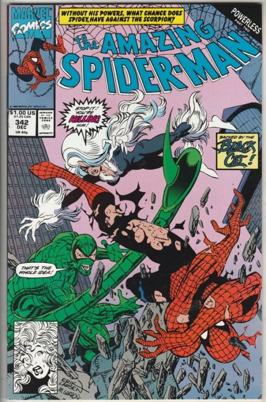 Amazing Spider-Man #342 (Jan-91) NM- High-Grade Spider-Man