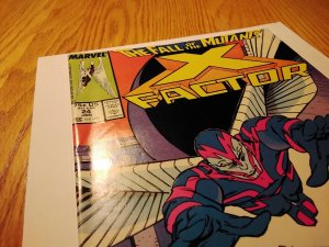 X-Factor #24 Newsstand Edition (1988) 1st Archangel