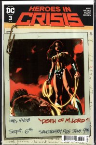 Heroes In Crisis #3 Variant Cover (2019) Heroes in Crisis