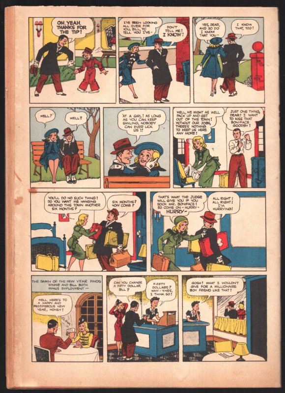 Winnie Winkle-Four Color Comics-#174 1947-Dell-Martin Branner art 