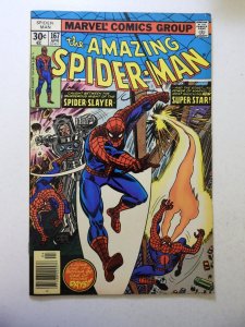 The Amazing Spider-Man #167 (1977) VG/FN Condition moisture stain bc