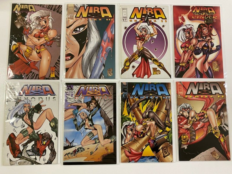 Nira comic lot mostly Entity 15 different books 8.0 VF (mostly Modern Age)