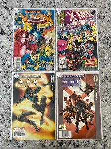 4 Marvel Comic Books Ultimate X-Men # 10 39 + Micronauts 2 + X-Men 26 NM 3 J808