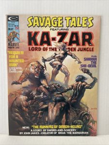 Savage Tales Featuring Kazar  #10 Marvel Magazine