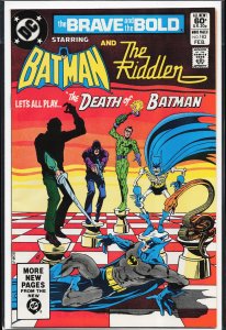The Brave and the Bold #183 (1982) The Riddler