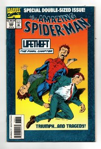 AMAZING SPIDER-MAN #388 (1994) MARK BAGLEY | FOIL EMBOSSED | DOUBLE-SIZED