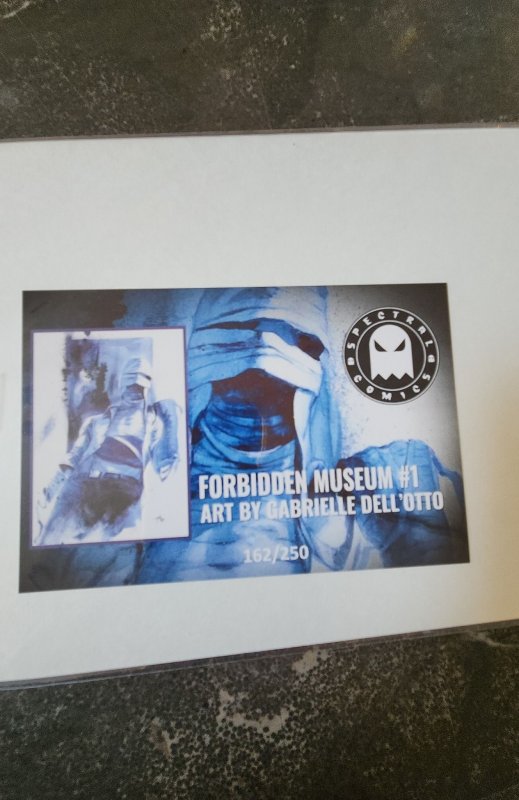 Forbidden Museum #1 Gabrielle Dell'Otto Exclusive Virgin Variant w/COA