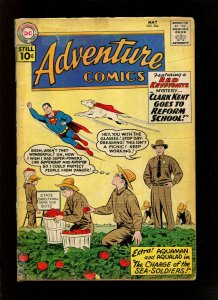 ADVENTURE COMICS #284 - CLARK KENT GOES TO REFORM SCHOOL! (2.5) 1961 