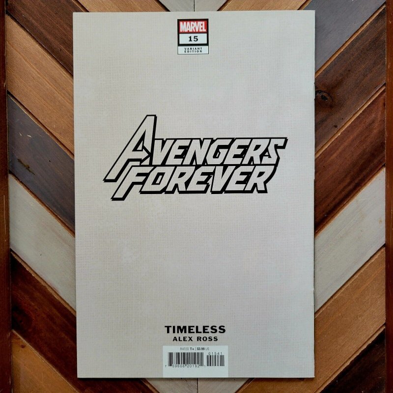 AVENGERS FOREVER #15 (Marvel 2023) KANG / Alex Ross TIMELESS Virgin Cover