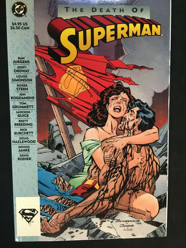 DC COMICS THE DEATH OF SUPERMAN TPB VF-NM