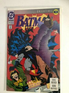 BATMAN #492 KNIGHTFALL #1  1992 DC / NM / NEVER READ