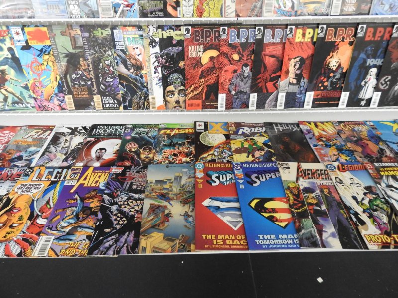 Huge Lot 140+ Comics W/ Spider-Man, Captain America, Catwoman, +More! Avg VF- !