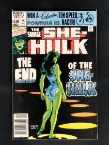 The Savage She-Hulk #25 (1982) Final Issue