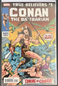 True Believers: Conan the Barbarian #1 (2019, Marvel) NM+