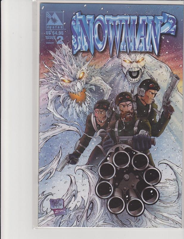 Snowman2 (Squared) Lot of 2 Avatar Comics NM