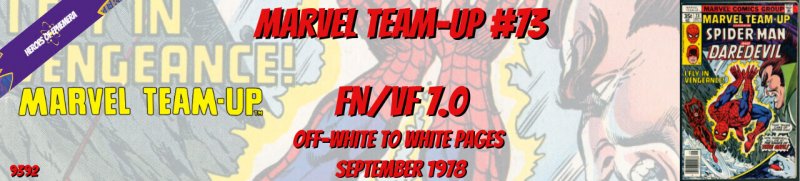 Marvel Team-Up 73 FN/VF 7.0 Daredevil Marvel 1978