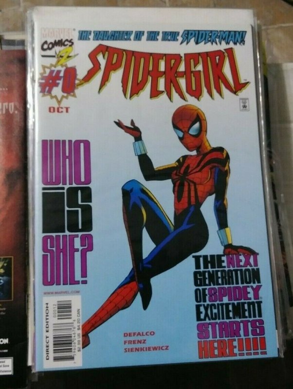 SPIDER-GIRL # 0 1998 MARVEL what if 105 THE DAUGHTER OF THE TRUE SPIDERMAN