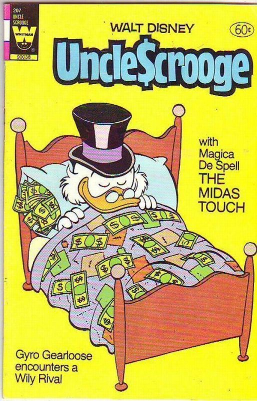 Uncle Scrooge, Walt Disney #207 (May-83) FN Mid-Grade Uncle Scrooge