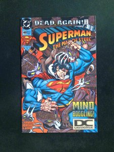 Superman The Man of Steel #40  DC Comics 1995 VF+  DCUniverse Variant