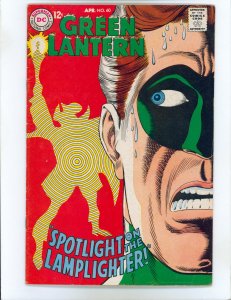 Green Lantern #60 (1968) 1st appearance of Lamplighter