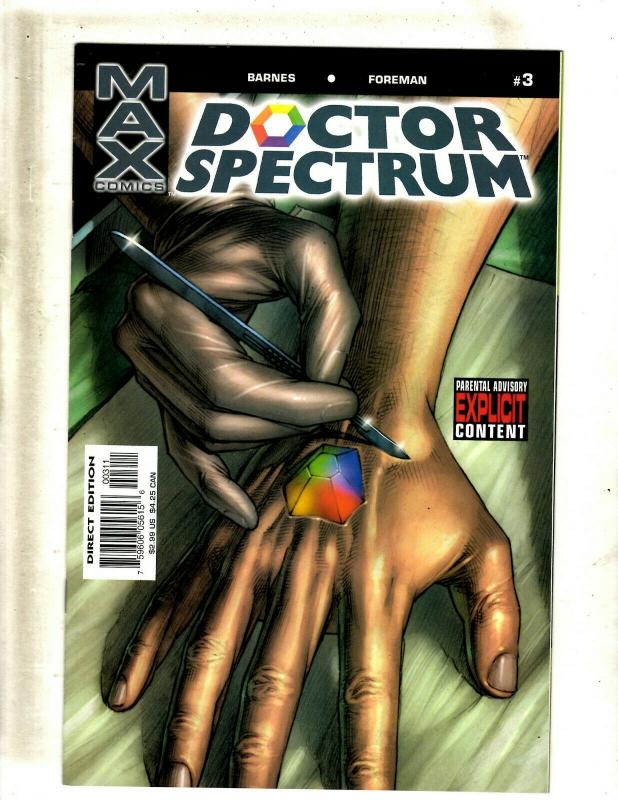 10 Marvel Comics Supreme Power # 13 14 15 16 17 18 Doctor Spectrum 1 2 3 4 CJ14