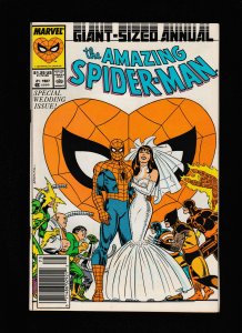The Amazing Spider-Man Annual #21 (1987) VF-