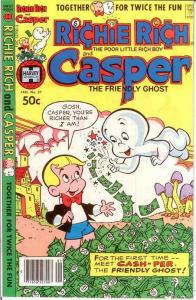 RICHIE RICH & CASPER 1974-1982 37 VF-NM Jan. 1981 COMICS BOOK