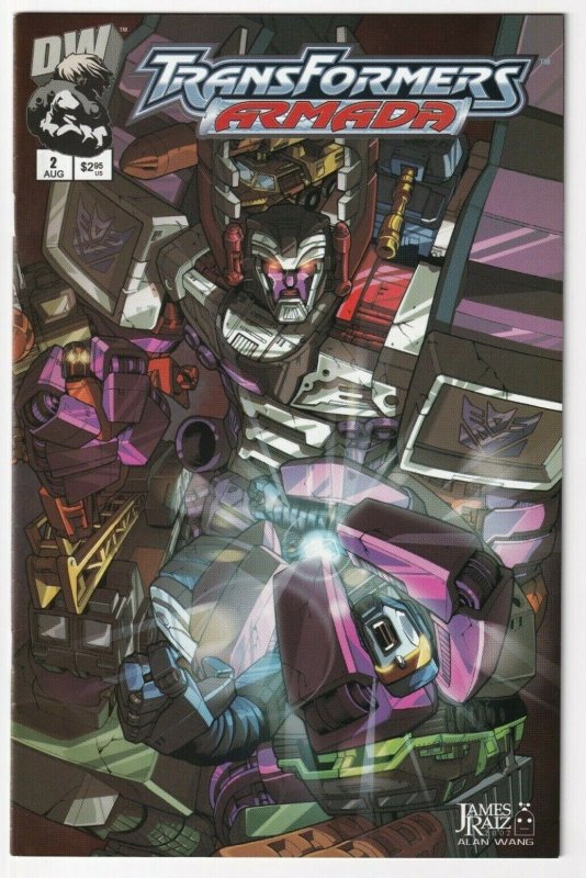 Transformers Armada #2 August 2002 DreamWave 