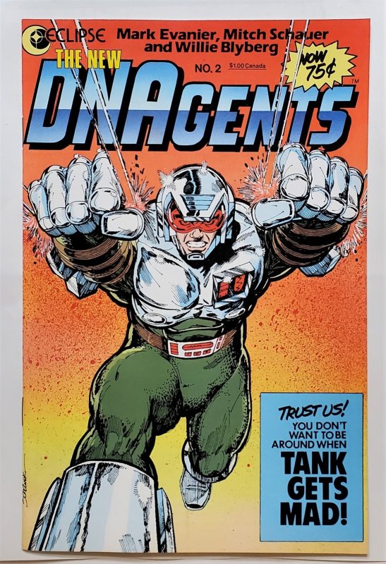 New DNAgents, The #2 (Nov 1985, Eclipse) 7.5 VF-