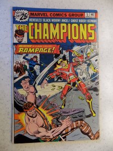 CHAMPIONS # 5 MARVEL BRONZE BLACK WIDOW GHOST RIDER HERCULES ICEMAN FN