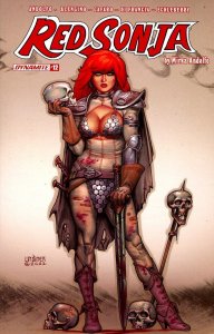 Red Sonja Vol 9 #12 Cover C Variant Linsner Dynamite Entertainment 2022 EB144