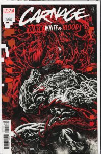 Carnage: Black, White & Blood #2 Hotz Cover (2021) Carnage