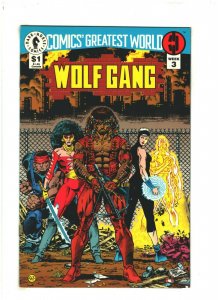 Comics' Greatest World Wolf Gang VF+ 8.5 Dark Horse Comics 1993