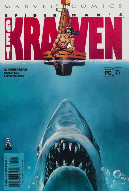 Spider-Man: Get Kraven #2 FN ; Marvel | Jaws Tribute